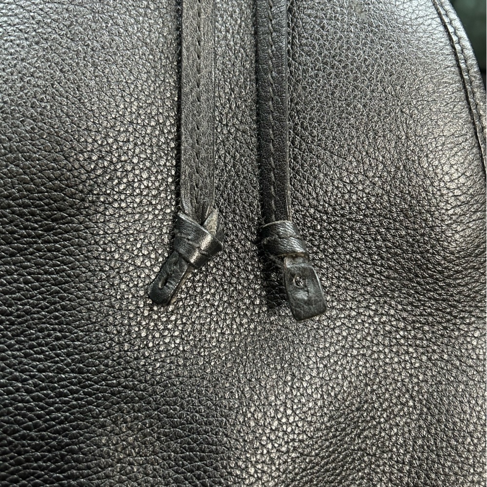 🔥Gucci Rare and unique Crossbody Messenger black Bag XL full leather unisex - Picture 12 of 17